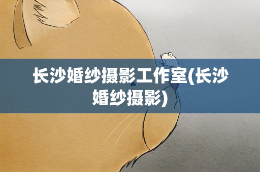 长沙婚纱摄影工作室(长沙婚纱摄影)