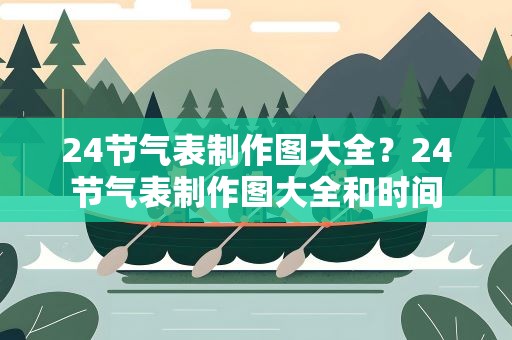 24节气表制作图大全？24节气表制作图大全和时间