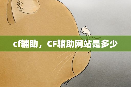 cf辅助，CF辅助网站是多少