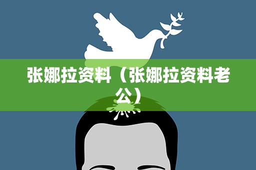 张娜拉资料（张娜拉资料老公）