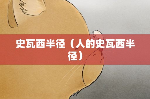 史瓦西半径（人的史瓦西半径）
