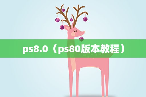 ps8.0（ps80版本教程）