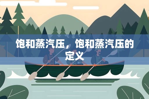 饱和蒸汽压，饱和蒸汽压的定义