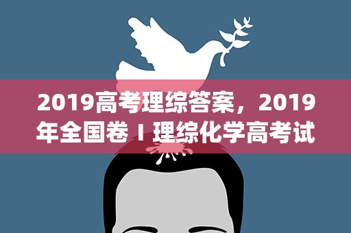 2019高考理综答案，2019年全国卷Ⅰ理综化学高考试题(含答案解析)