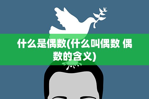 什么是偶数(什么叫偶数 偶数的含义)