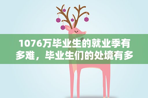 1076万毕业生的就业季有多难，毕业生们的处境有多难