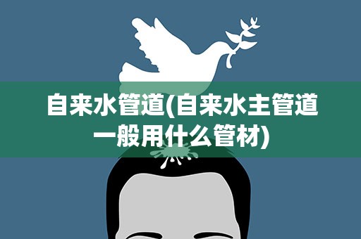 自来水管道(自来水主管道一般用什么管材)