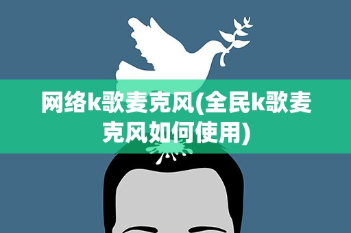 网络k歌麦克风(全民k歌麦克风如何使用)
