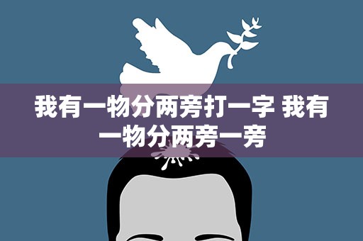 我有一物分两旁打一字 我有一物分两旁一旁