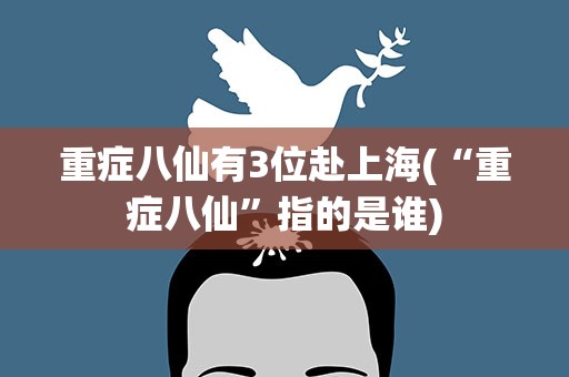 重症八仙有3位赴上海(“重症八仙”指的是谁)