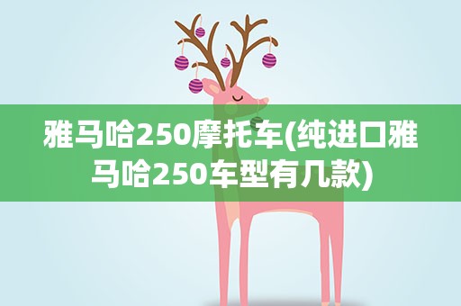 雅马哈250摩托车(纯进口雅马哈250车型有几款)