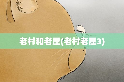 老村和老屋(老村老屋3)