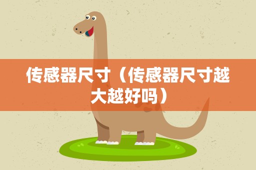 传感器尺寸（传感器尺寸越大越好吗）