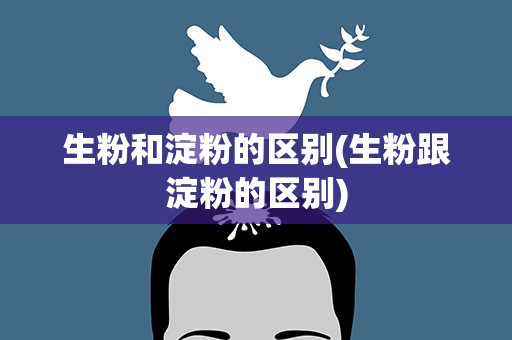 生粉和淀粉的区别(生粉跟淀粉的区别)