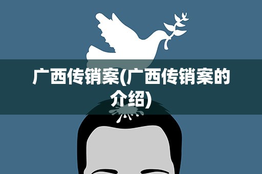 广西传销案(广西传销案的介绍)