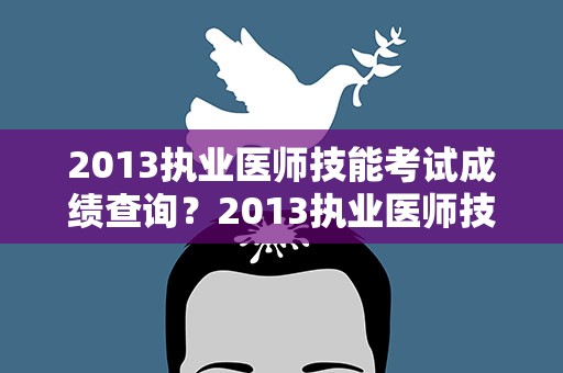 2013执业医师技能考试成绩查询？2013执业医师技能考试成绩查询时间