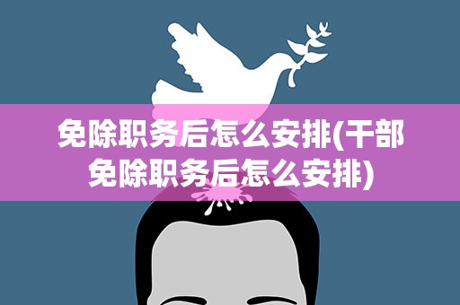 免除职务后怎么安排(干部免除职务后怎么安排)