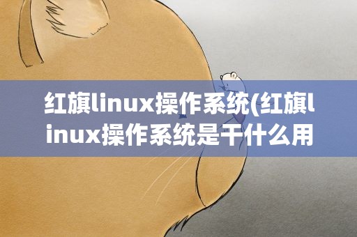 红旗linux操作系统(红旗linux操作系统是干什么用的.详细说明一下)