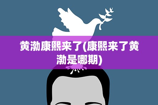 黄渤康熙来了(康熙来了黄渤是哪期)