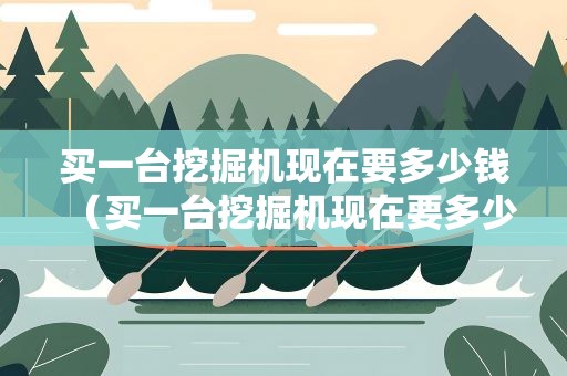 买一台挖掘机现在要多少钱（买一台挖掘机现在要多少钱呀）