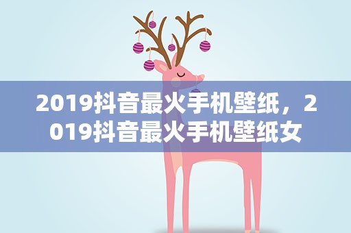 2019抖音最火手机壁纸，2019抖音最火手机壁纸女