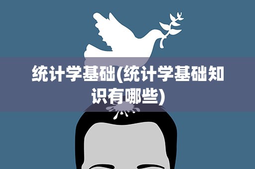统计学基础(统计学基础知识有哪些)