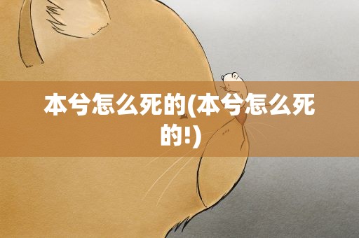 本兮怎么死的(本兮怎么死的!)