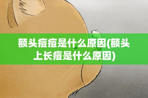 额头痘痘是什么原因(额头上长痘是什么原因)