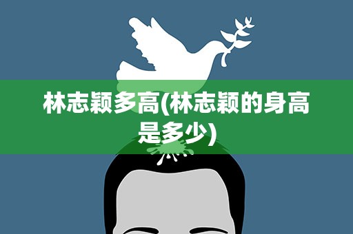 林志颖多高(林志颖的身高是多少)