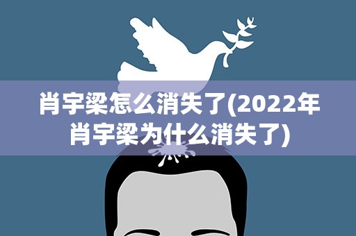 肖宇梁怎么消失了(2022年肖宇梁为什么消失了)