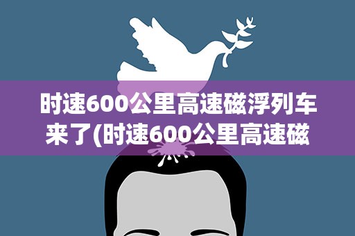 时速600公里高速磁浮列车来了(时速600公里高速磁浮列车项目是何时开启的)