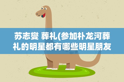 苏志燮 葬礼(参加朴龙河葬礼的明星都有哪些明星朋友)