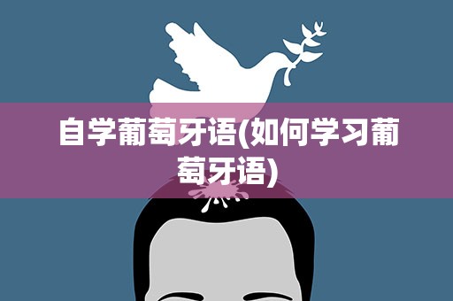 自学葡萄牙语(如何学习葡萄牙语)