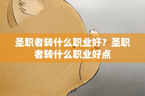 圣职者转什么职业好？圣职者转什么职业好点