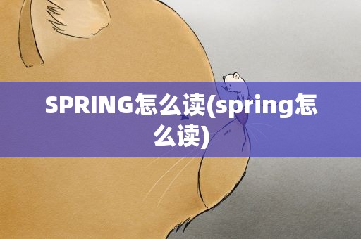 SPRING怎么读(spring怎么读)