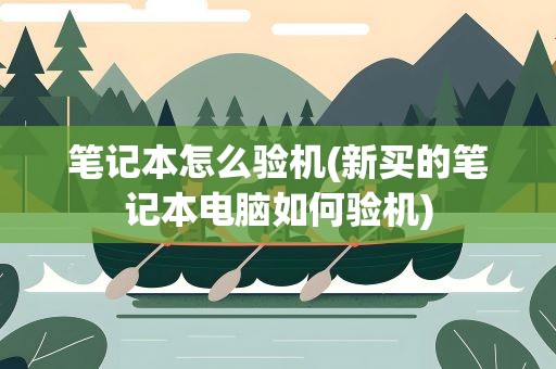 笔记本怎么验机(新买的笔记本电脑如何验机)