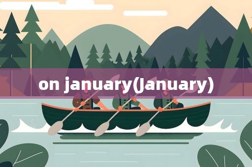 on january(January)