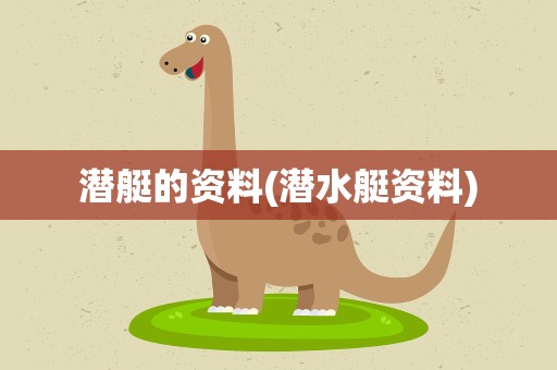 潜艇的资料(潜水艇资料)