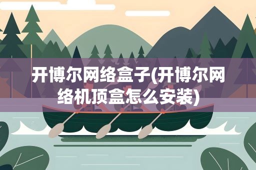 开博尔网络盒子(开博尔网络机顶盒怎么安装)