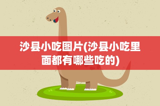 沙县小吃图片(沙县小吃里面都有哪些吃的)
