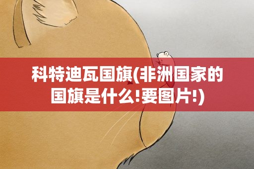 科特迪瓦国旗(非洲国家的国旗是什么!要图片!)