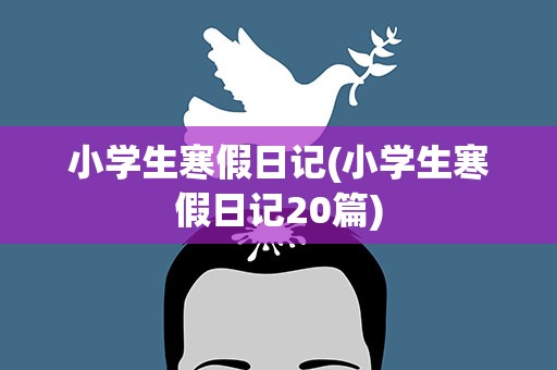 小学生寒假日记(小学生寒假日记20篇)