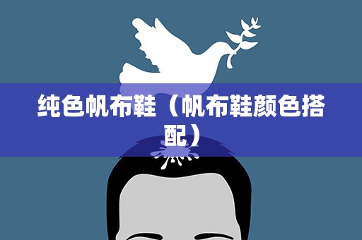 纯色帆布鞋（帆布鞋颜色搭配）