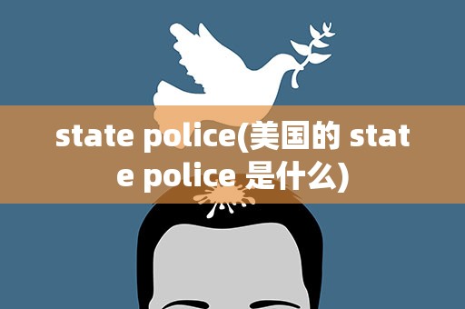 state police(美国的 state police 是什么)