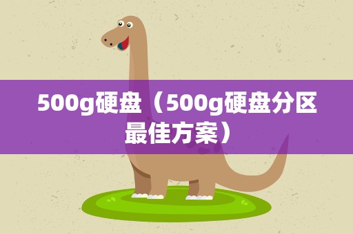 500g硬盘（500g硬盘分区最佳方案）
