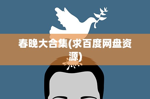 春晚大合集(求百度网盘资源)