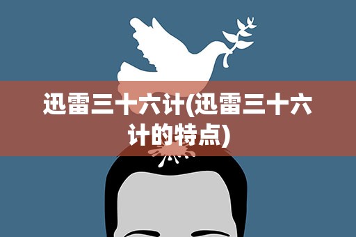迅雷三十六计(迅雷三十六计的特点)