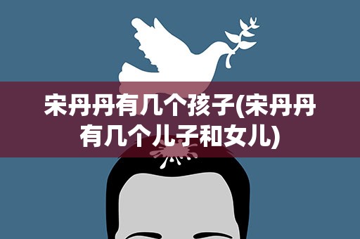宋丹丹有几个孩子(宋丹丹有几个儿子和女儿)
