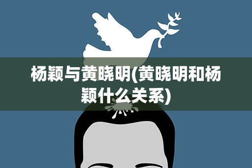 杨颖与黄晓明(黄晓明和杨颖什么关系)
