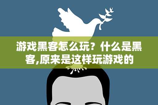 游戏黑客怎么玩？什么是黑客,原来是这样玩游戏的